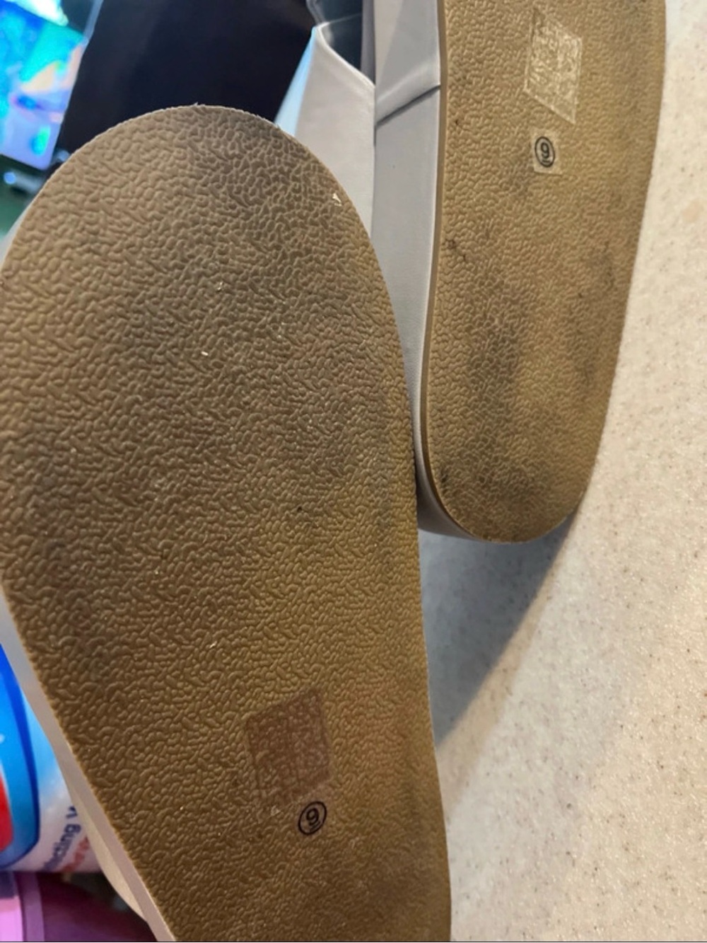 ShuShop Crisscross Slide Sandals in gray - Picture 6 of 6